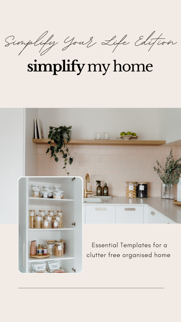 Simplify Your Life Templates