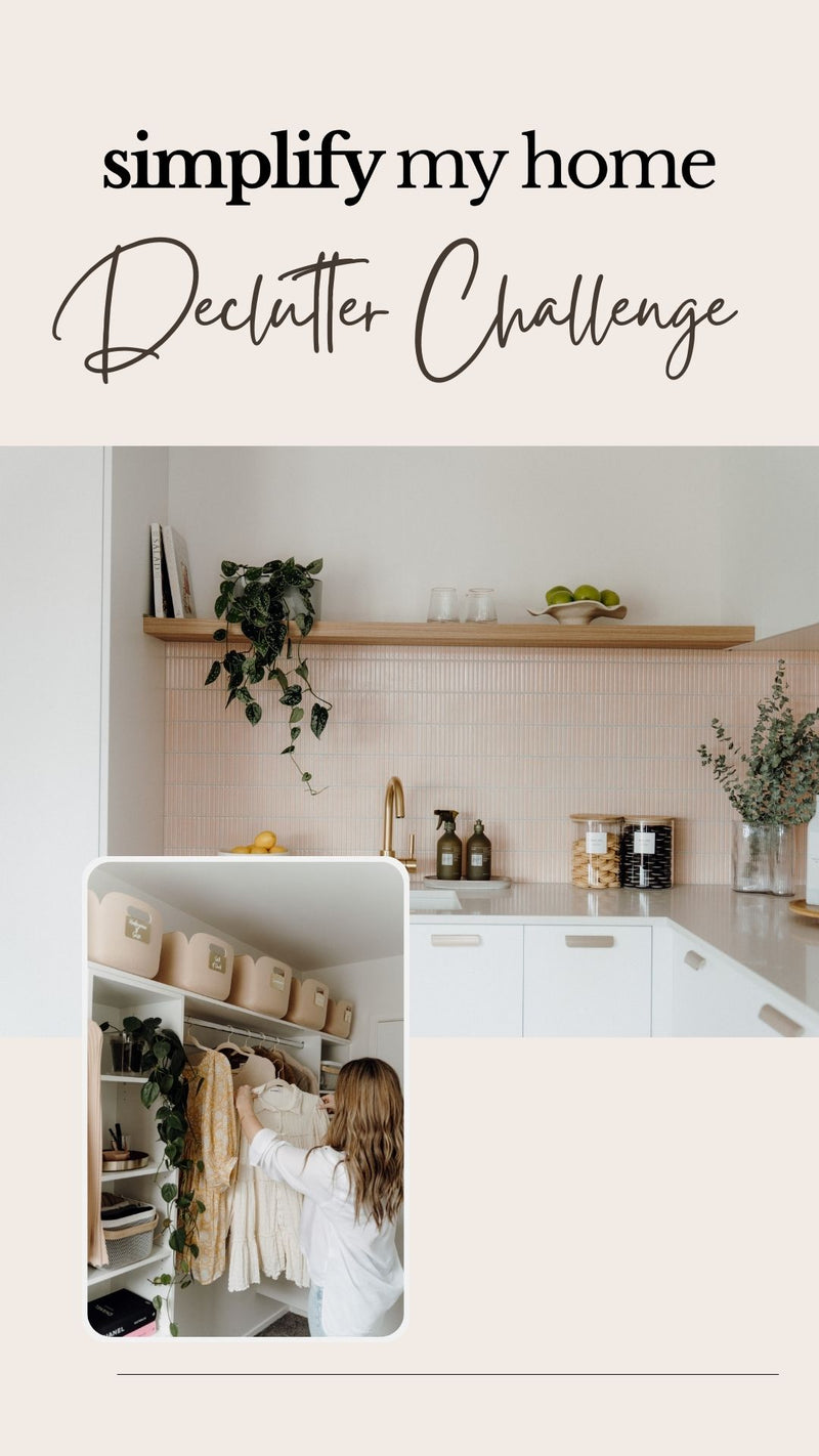 Simplify My Home's Decluttering Challenge